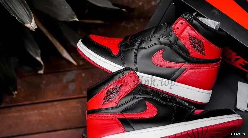 Banned 1 Retro PK TO GOD SHIP Jordan RETAIL MATERIALS Bred 2016 READY High 0506